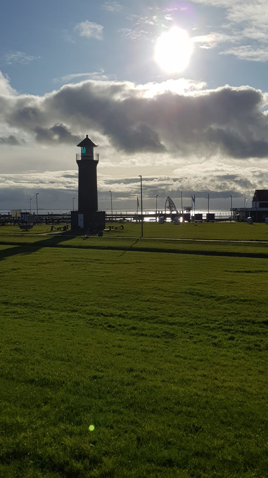 Sehenswürdigkeiten auf Juist - Alter Leuchtturm am Hafen